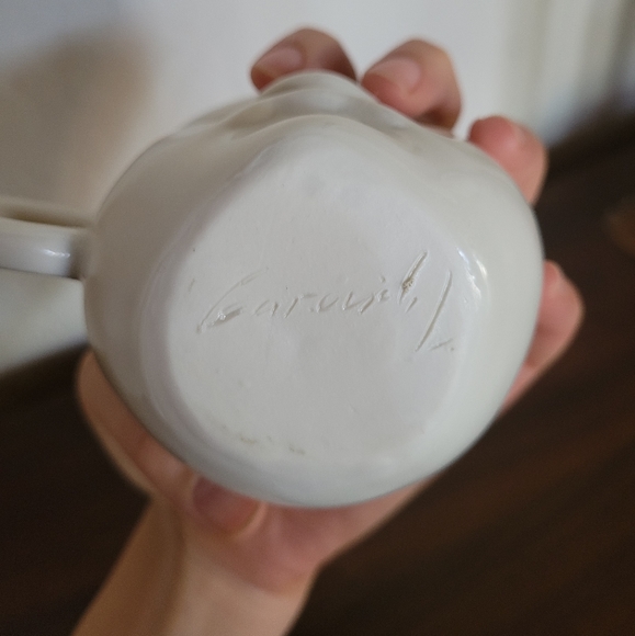 Porcelain Mood Cup Grumpy Face - Picture 5 of 8